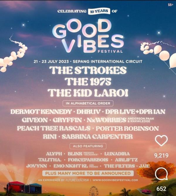 Good Vibes Festival退款：组织者表示将提供更新，确认活动已取消