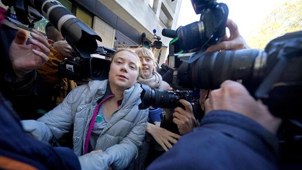 Greta Thunberg denies public order offence after central London protest